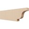Ekena Millwork 2in. W x 6in. H x 20in. L Newport Woodgrain TimberThane Rafter Tail, Primed Tan RFTUR02X06X20NEWRCPR - alternate 1